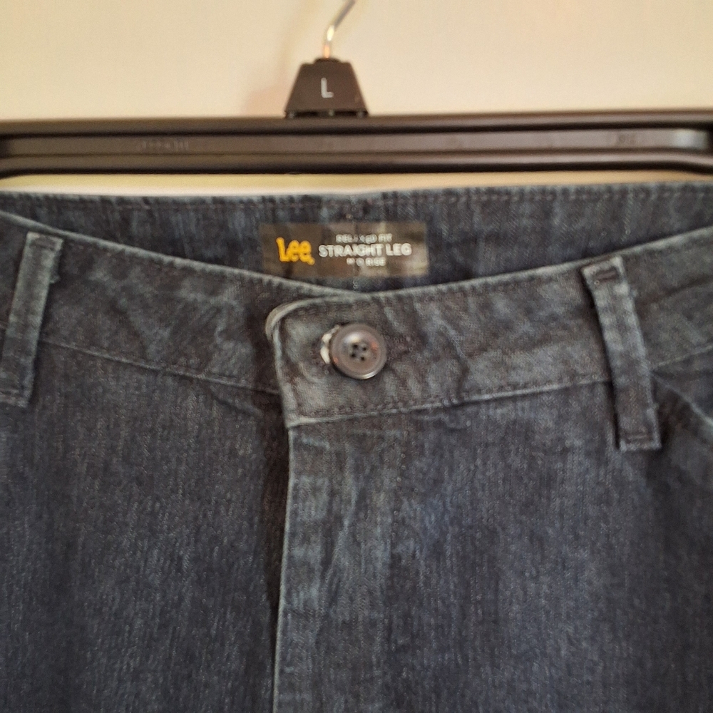 LEE STRIGHT LEG MID RISE JEANS - Picture 3 of 8